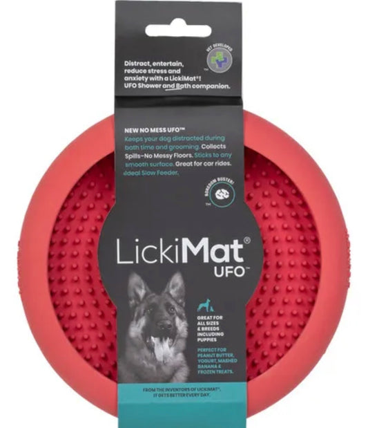 Comedouro e Tapete de Lamber Lickimat Ufo