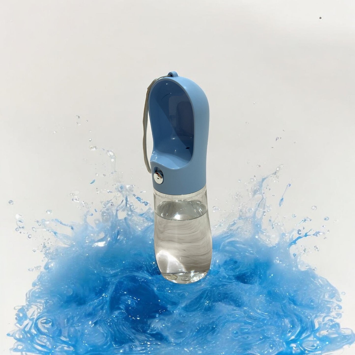Bebedouro Portátil 500 Ml - Azul