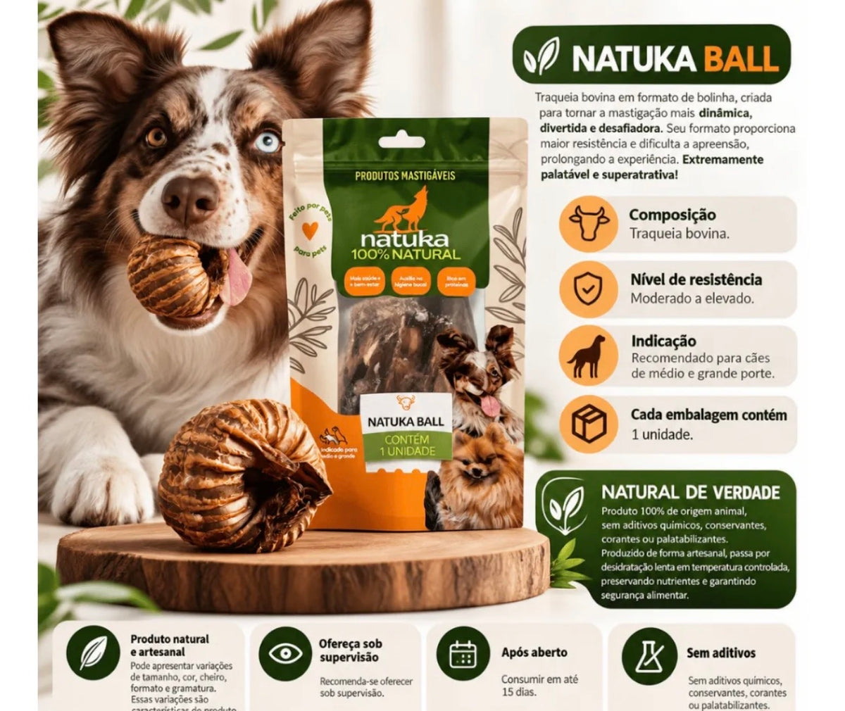 Natuka Ball -1 Unidade