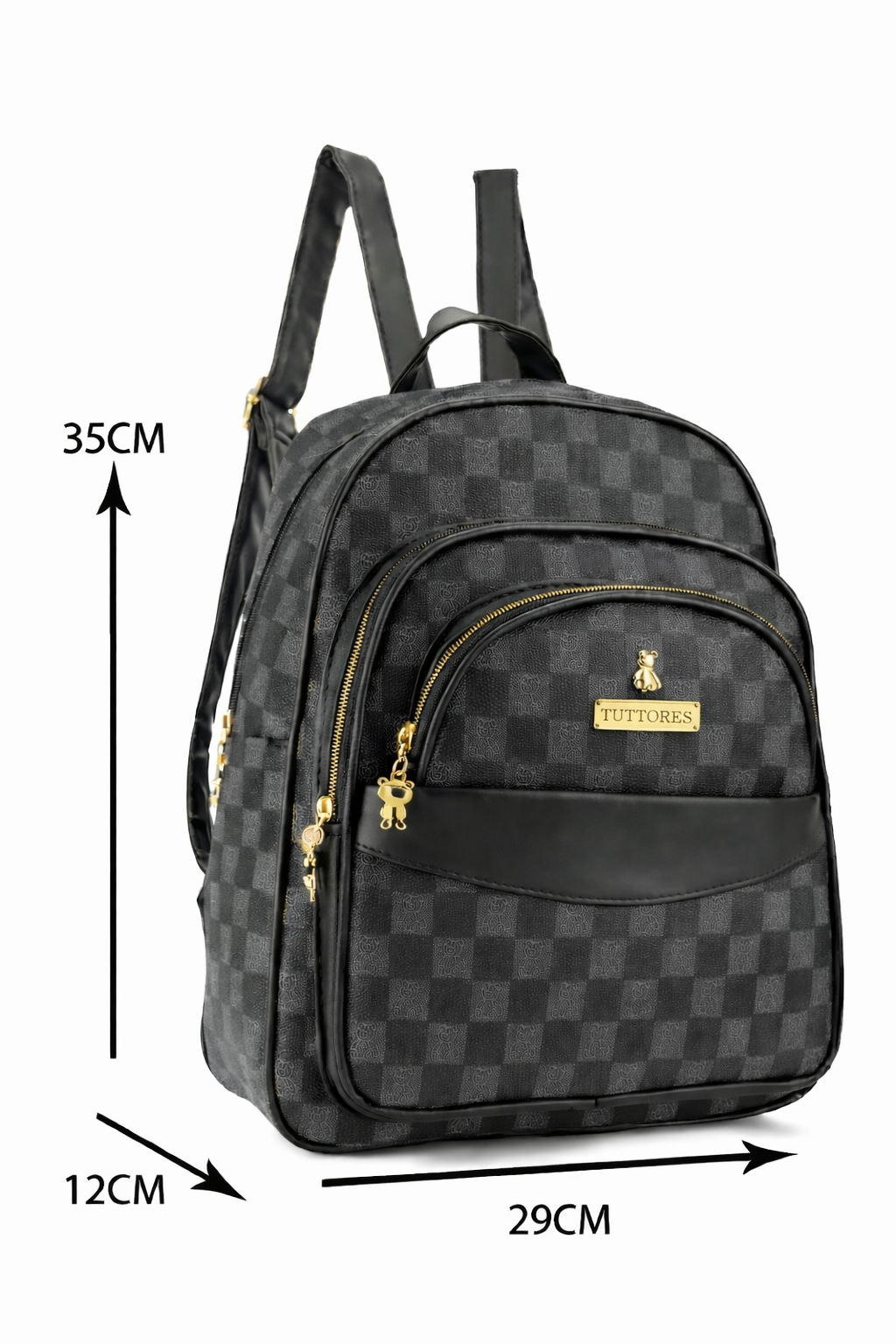 Mochila Bear Preta Tam M